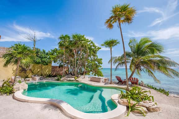 Beachfront Luxury Near Tulum, AC, Pool, 3 BR - Image 1