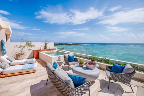 Tulum Beachfront Penthouse – Rooftop & Pool - Image 1