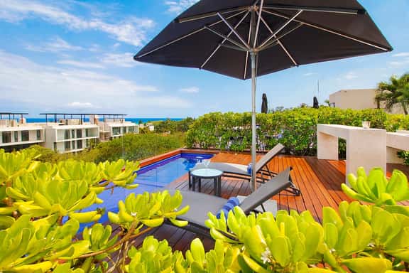 3BR Oasis w/ Private Pool in Playacar for 8 - Image 1