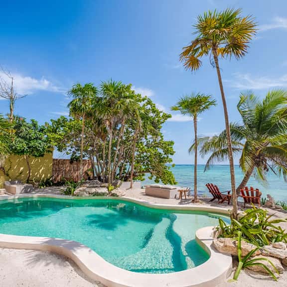 Beachfront Luxury Near Tulum, AC, Pool, 3 BR - Image 1
