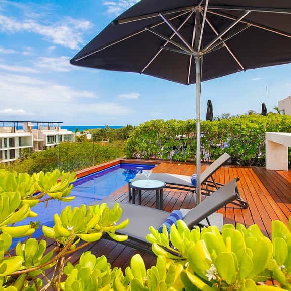 3BR Oasis w/ Private Pool in Playacar for 8 - Image 1